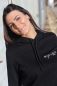 Preview: Glück AUF Hoodie für tolle Mädels schwarz
