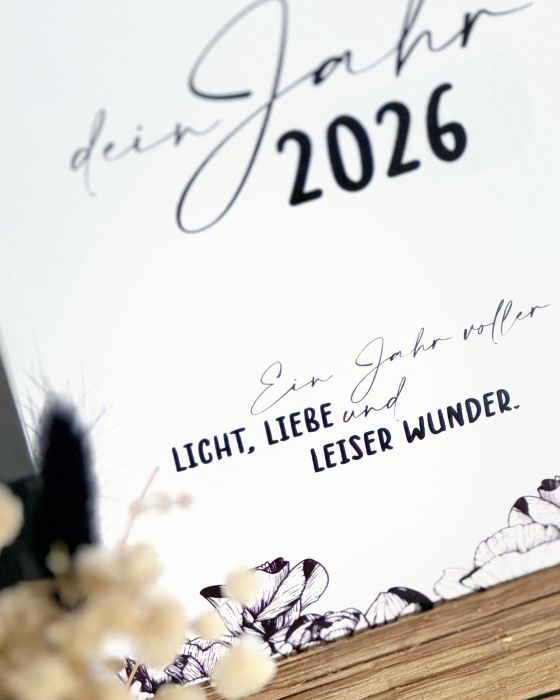 Preview: Kalender auf Altholz