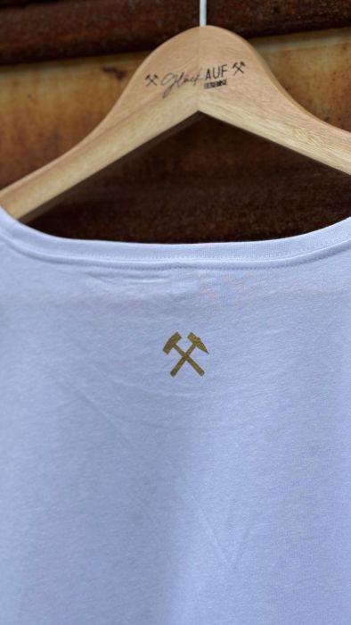 Glück AUF T-Shirt für tolle Mädels weiß