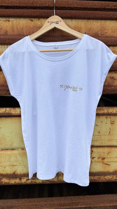 Glück AUF T-Shirt für tolle Mädels weiß
