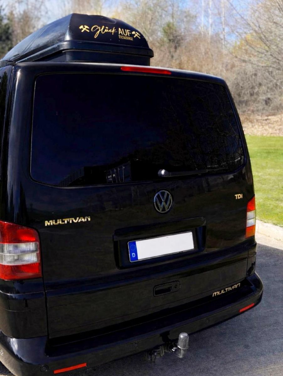 Heckscheiben-Aufkleber - "Glück AUF Erzgebirge" ein Stück Heimat auf Reisen