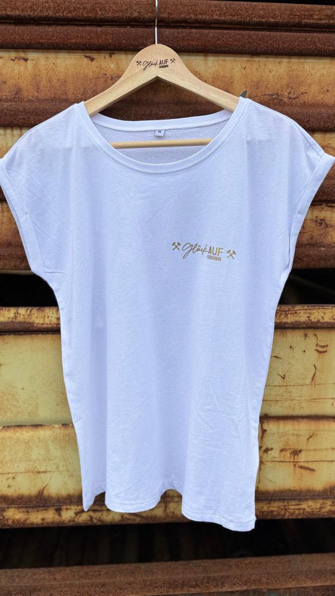 Glück AUF T-Shirt für tolle Mädels weiß